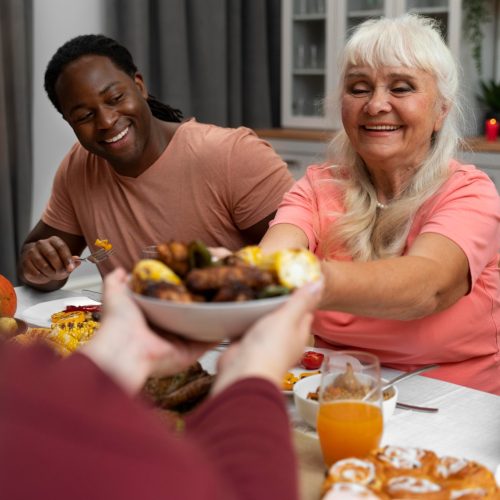 family-having-nice-thanksgiving-dinner-together